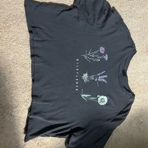Wildflower cropped tshirt